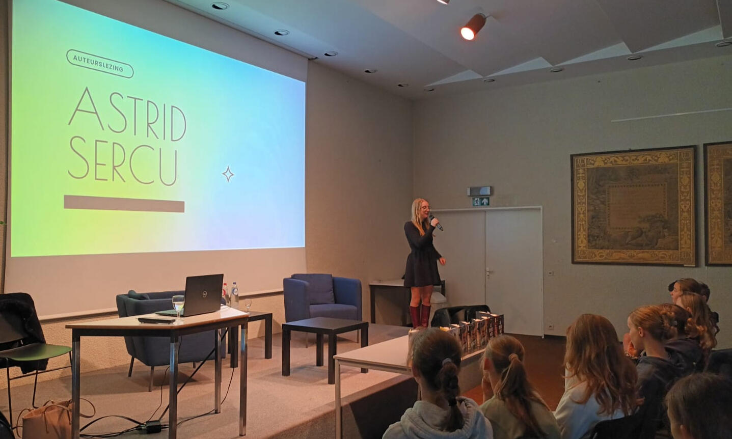 Auteur lezing school